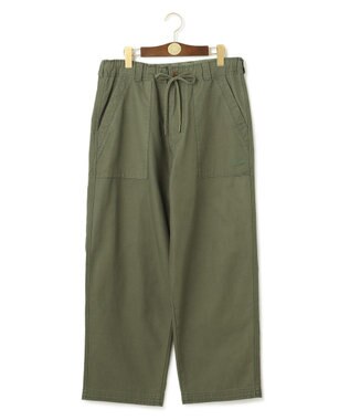 J.PRESS MEN 【NYUZELESS】ワイドベイカーパンツ カーキ系