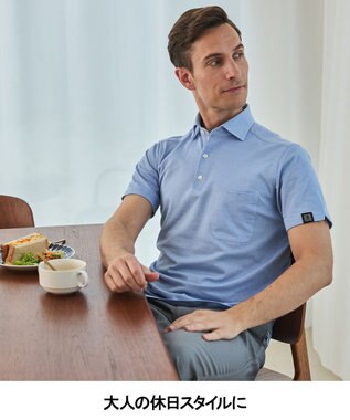 GOTAIRIKU チノ以上スラックス未満のドレス感【接触冷感/吸水速乾/ストレッチ】クールモーション コットンパンツ ライトグレー系