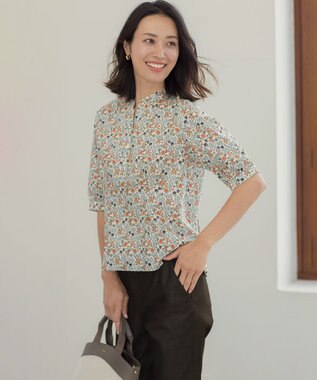 J.PRESS LADIES 【2WAY】キャンバス トートショルダー モカ系