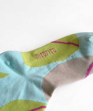 nitorito 【UNISEX】米沢オリジナル柄 nuts 靴下 yellow