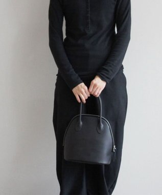 TIDEWAY MOSS グリッド ボストンバッグ S ブラック