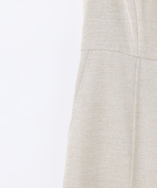 GRACE CONTINENTAL 麻調ベルトサロペット ベージュ