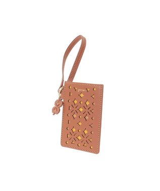 genten クアドリフォリオ パスケース ブラウン