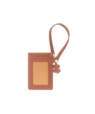 genten クアドリフォリオ パスケース ブラウン