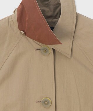 Paul Smith 【撥水】タフタ ライト ロングコート ベージュ
