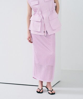 uncrave メッシュニット タイトスカート