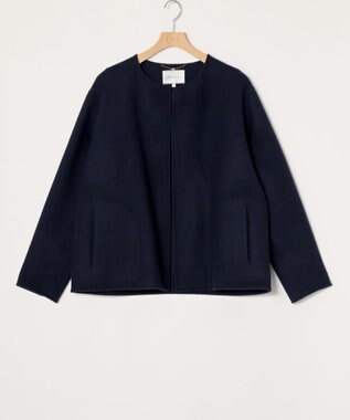 ONWARD Reuse Park B品【BEIGE,】ジャケット秋冬 ネイビー