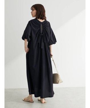 Green Parks ・ＥＬＥＮＣＡＲＥ　ＤＵＥ　バックリボンワンピース Black