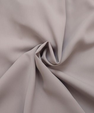 Tiaclasse 【洗える】配色リボンタイブラウス グレージュ