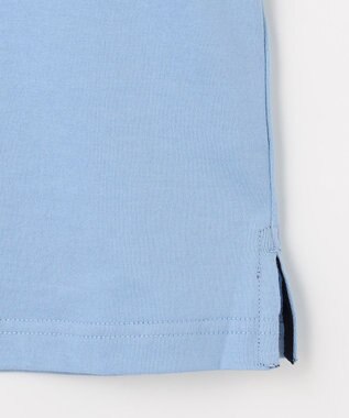 J.PRESS KIDS 【140-170cm】ビックロゴリンガー 半袖Ｔシャツ サックスブルー
