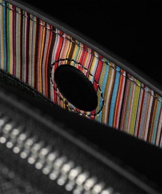 Paul Smith シグネチャーストライププラー ブリーフケース ブラック