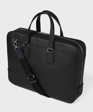 Paul Smith シグネチャーストライププラー ブリーフケース ブラック