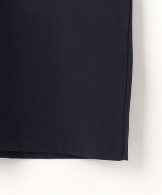 23区GOLF 【MEN/EC限定】【吸水速乾/UVケア】リブ襟 モックネックシャツ ネイビー系