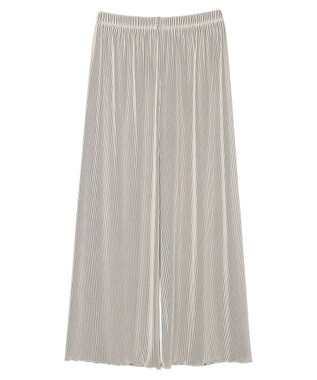 Green Parks プリーツ風カットパンツ Ivory
