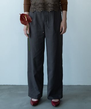自由区 【カトリエムブーケ】Pantalon large ワイドストレートパンツ
