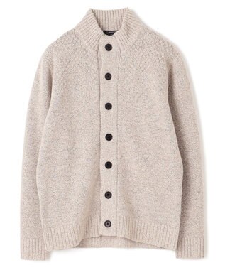 JOSEPH HOMME ツイストメランジ　ニットカーディガン アイボリー系