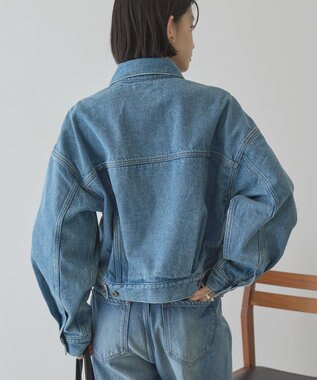 AMERICAN HOLIC ショート丈デニムジャケット Light Indigo