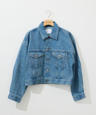 AMERICAN HOLIC ショート丈デニムジャケット Light Indigo