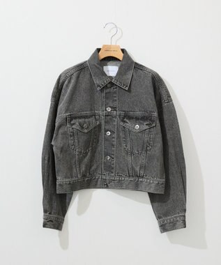 AMERICAN HOLIC ショート丈デニムジャケット Gray