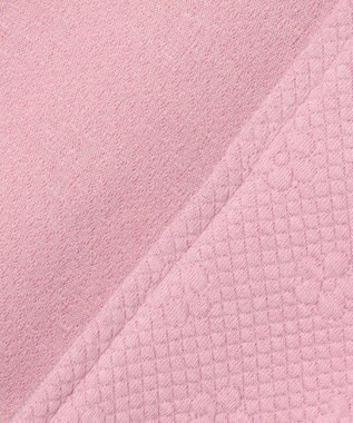 組曲 KIDS 【150-160㎝】フラワーキルト パーカー ラベンダー