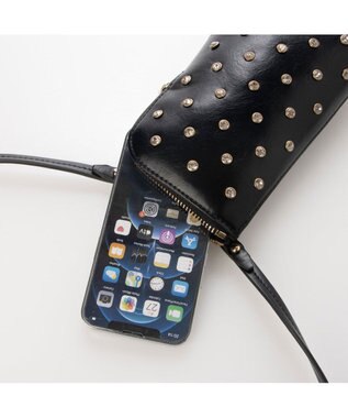 UNBILLION カカトゥ kakatoo / ビジューモバイルポシェット ブラック