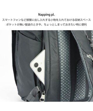 ACE BAGS & LUGGAGE W&.Day/Night モルテルン ラウンドリュック A4サイズ 13.3インチPC収納 20491 ダブルアンド グレー