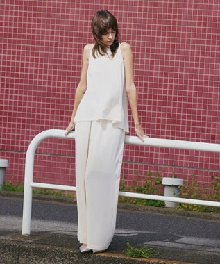 uncrave ドライタッチトロ ツイストトップス エクリュ