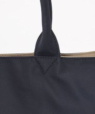 J.PRESS LADIES 【リバーシブル】ナイロン トート ネイビー系