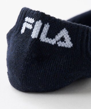 FILA GOLF／marie claire 【FILA GOLF】ジャカードデザイン３Ｐアンクルソックス ネイビー