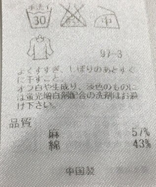 ONWARD Reuse Park 【組曲】ブラウス春夏 ブルー