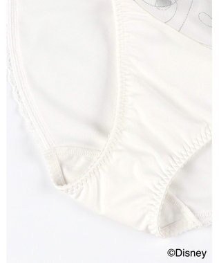 Wing ショーツ 【ディズニー】 KB2063とペア 【ナチュラルアップブラ】 はきこみ丈あさめ ミッキーマウス KF3363 ウイング／ワコール アイボリー