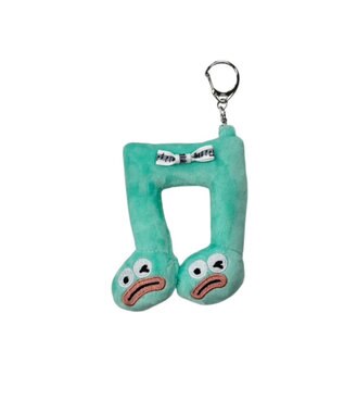 WEGO るんるん音符モンスターぬいぐるみキーホルダー グリーンその他