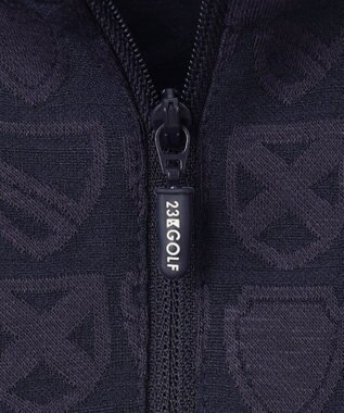 23区GOLF 【MEN】エンブレムハーフジッププルオーバー ネイビー系