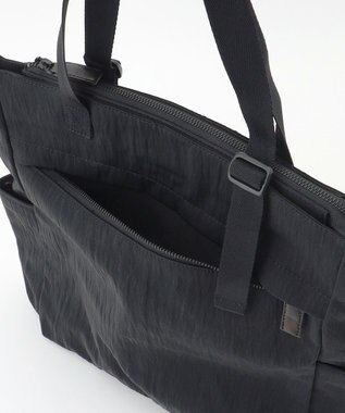 YUSHI RiVER - TOTEBAG トートバッグ  シワ加工 ブラック