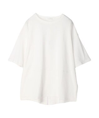 Green Parks バックスリットカットチュニック Off White