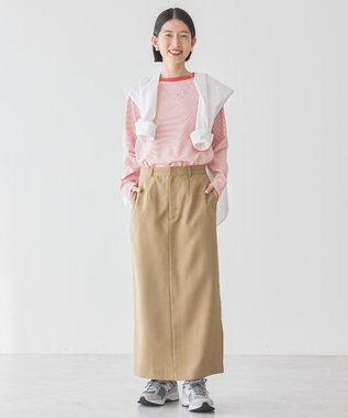 AMERICAN HOLIC クルーネックカットプルオーバー Red