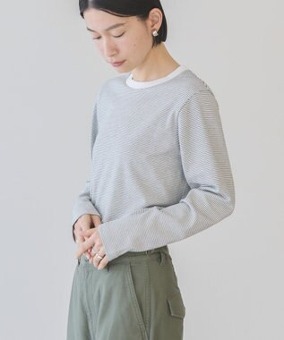 AMERICAN HOLIC クルーネックカットプルオーバー Black