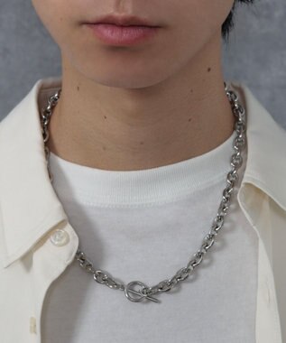 WEGO Mステンレスマンテルチェーンネックレス 柄2