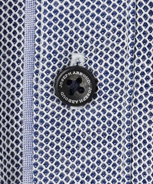 JOSEPH ABBOUD 【キングサイズ・消臭などの高機能】オーガニックコットン ダディ 長袖 ポロシャツ ブルー系