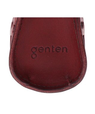 genten カットワーク ペンケース ワイン