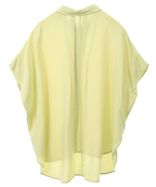 AMERICAN HOLIC 【接触冷感】タックフレンチスリーブシャツ Pistachio