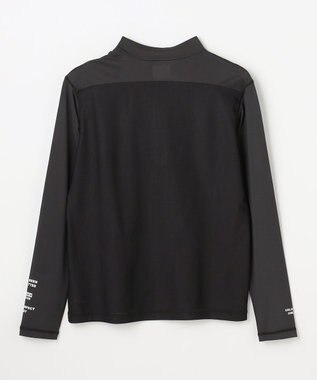 PW CIRCULUS 【WOMEN】UVメッシュコンビハイネックインナーシャツ  ゴルフウェア レディース ブラック系