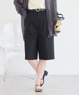 earth music&ecology チノバミューダパンツ Black
