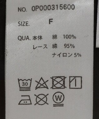 CRAFT STANDARD BOUTIQUE フリル使いマニーレースピンタックブラウス White