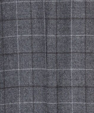 J.PRESS MEN 【TREATMENT WOOL】ストレッチサキソニーチェック スラックス ダークブラウン系3