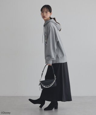 earth music&ecology ナイトメア／アソートプリントパーカー Navy