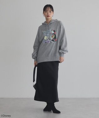 earth music&ecology ナイトメア／アソートプリントパーカー Navy