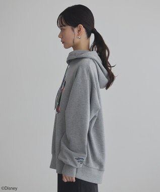 earth music&ecology ナイトメア／アソートプリントパーカー Navy