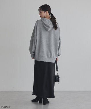 earth music&ecology ナイトメア／アソートプリントパーカー Navy