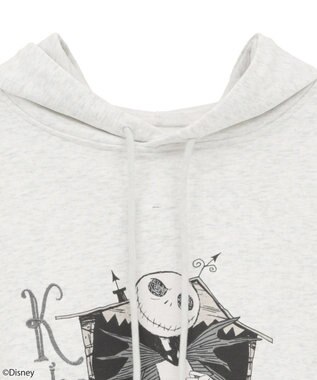 earth music&ecology ナイトメア／アソートプリントパーカー Oatmeal